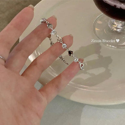 925 Sterling Silver Bracelets: Star, Pearl, Stone, Heart Charms - Heart Crafted Gifts