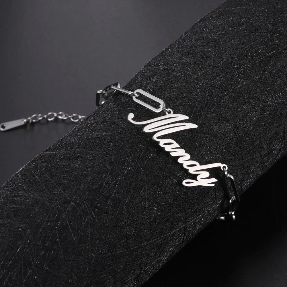 Custom Name Bracelet: Personalized Jewelry | Heart Crafted Gifts