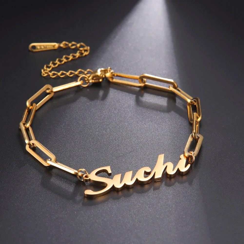 Custom Name Bracelet: Personalized Jewelry | Heart Crafted Gifts