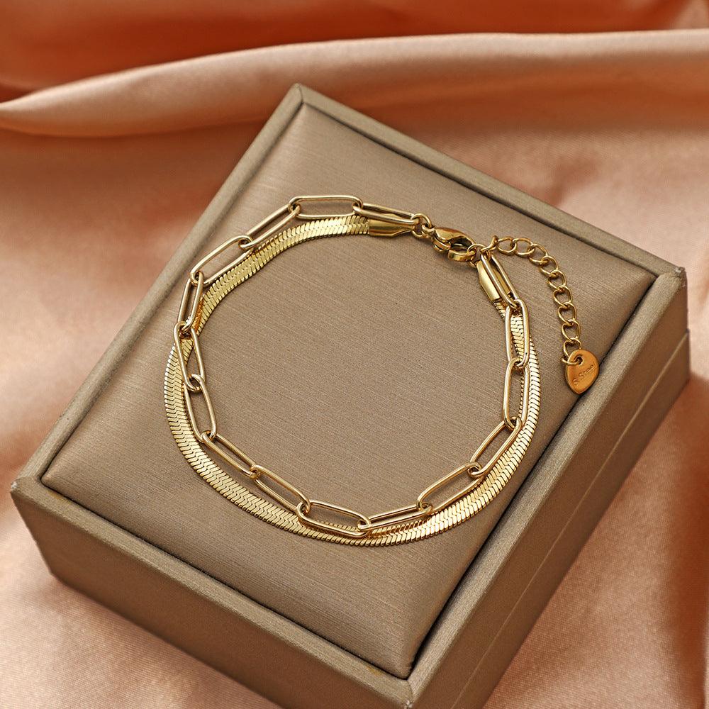Cross Pattern Bracelet