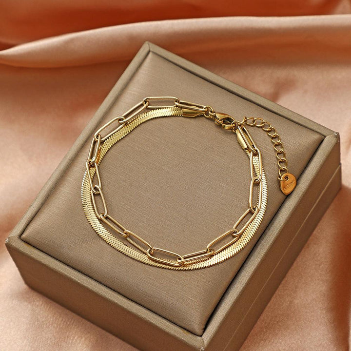 Cross Pattern Bracelet