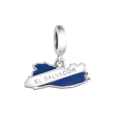 El Salvador Country Charm Bracelet: Pandora Travel Charms