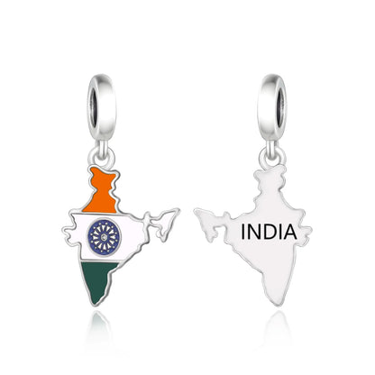 India Country Charm Bracelet: Pandora Travel Charms