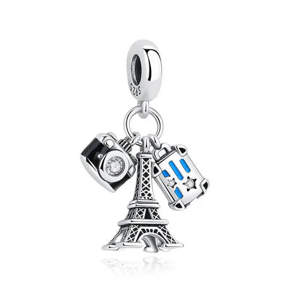 Eiffel Tower Paris Charm for Pandora Bracelets at Heart Crafted Gifts