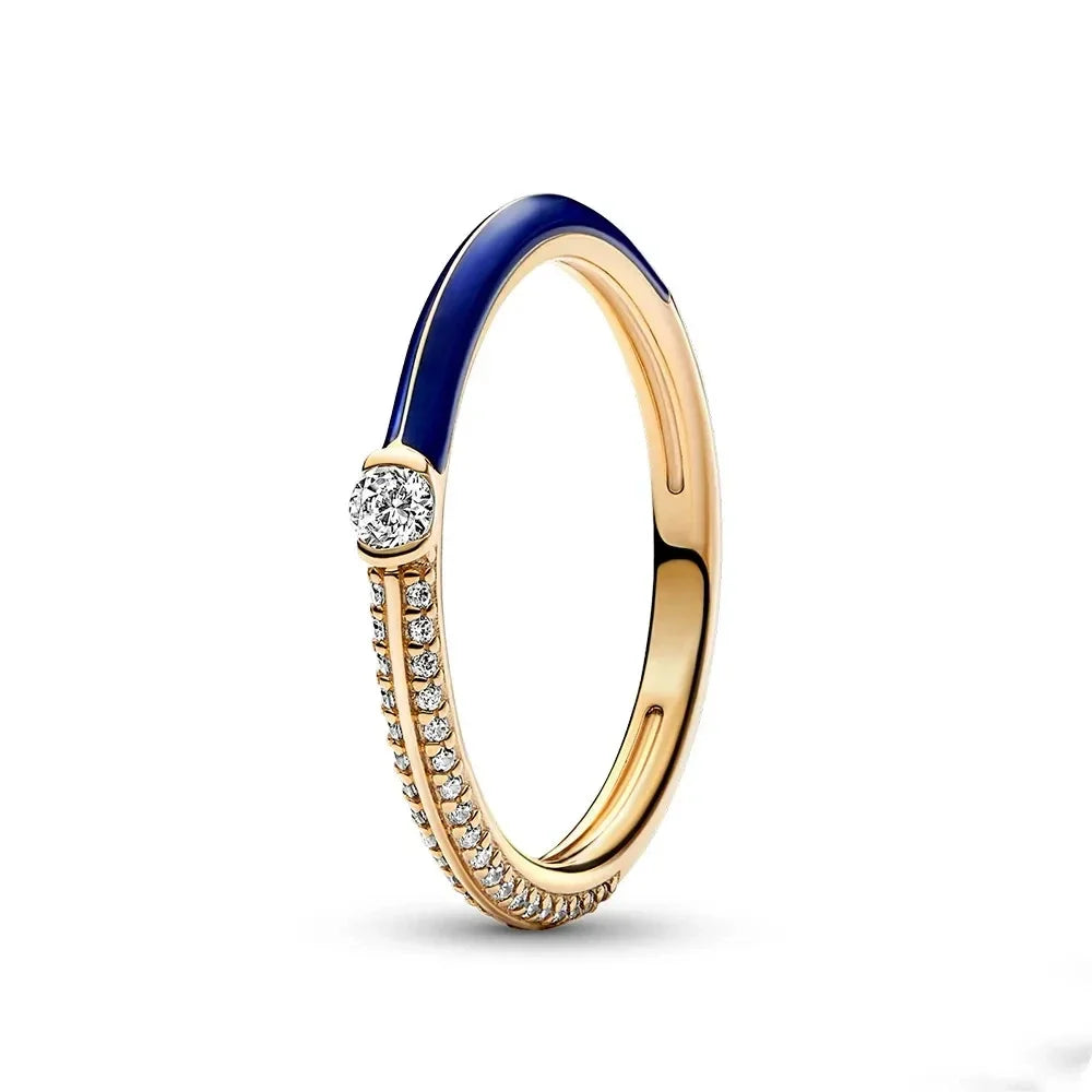 Shining Sun & Moon Ring – 925 Sterling Silver Celestial Ring for Women, Classic Everyday Jewelry Gift
