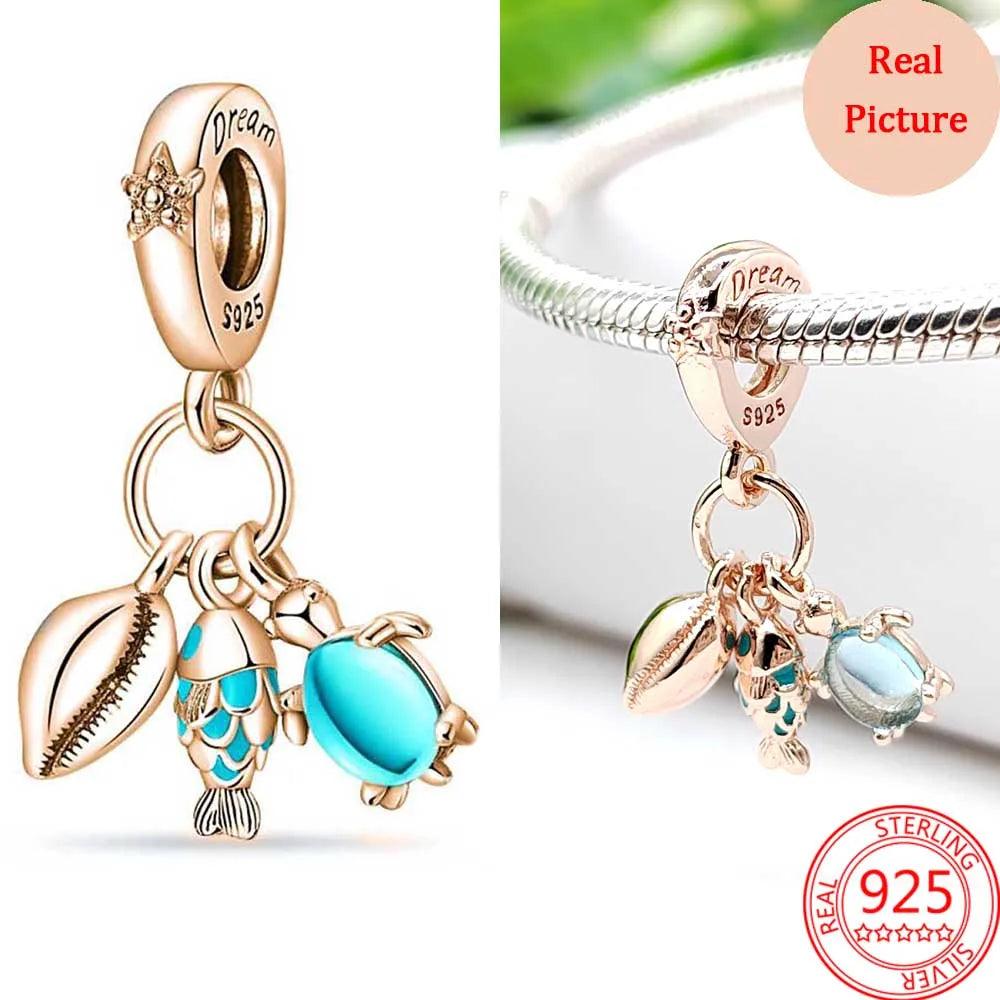 Pandora Rose Splittable Gold Charms 