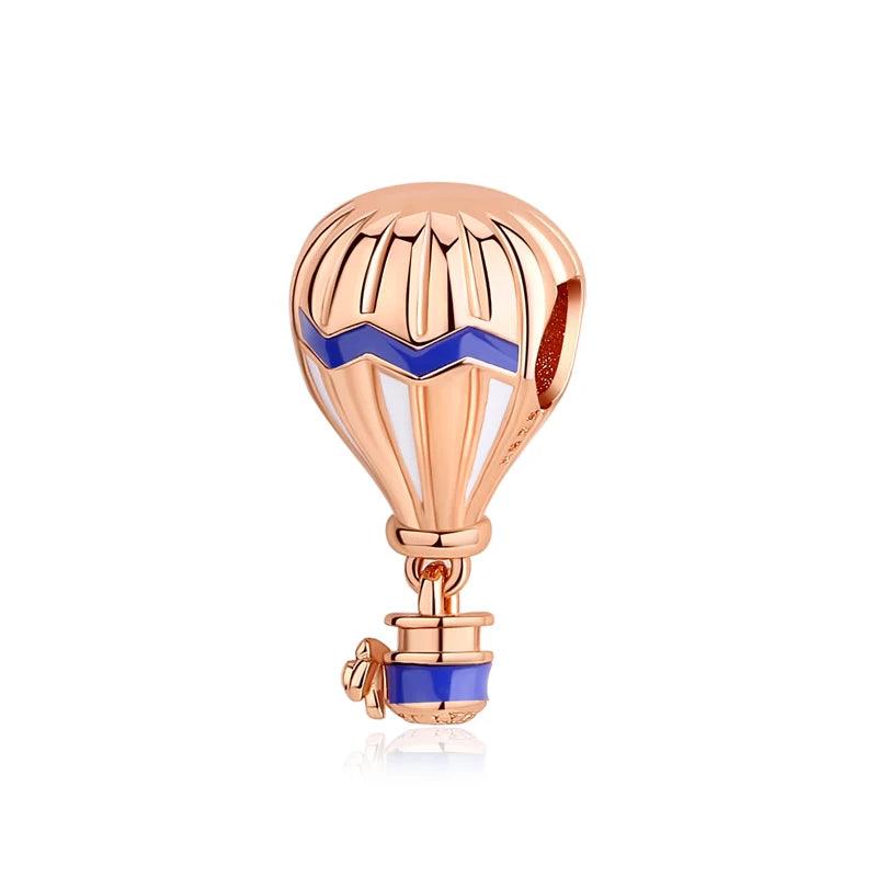 Two Tone Hot Air Balloon Charm for Pandora Bracelets at Heart Crafted Gifts