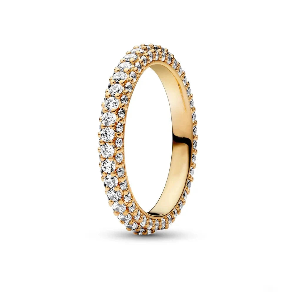 Shining Sun & Moon Ring – 925 Sterling Silver Celestial Ring for Women, Classic Everyday Jewelry Gift