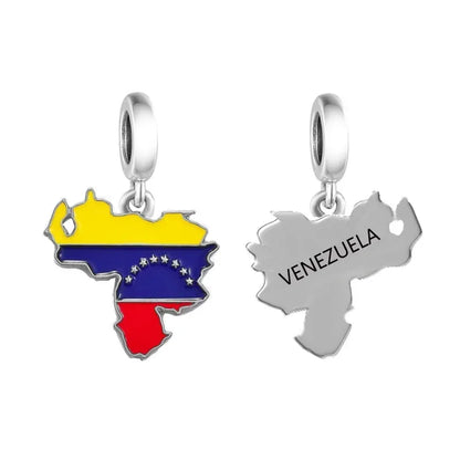 Venezuela Country Charm Bracelet: Pandora Travel Charms
