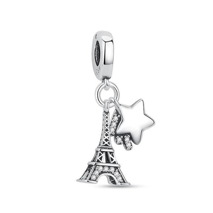 Eiffel Tower Paris Charm for Pandora Bracelets at Heart Crafted Gifts
