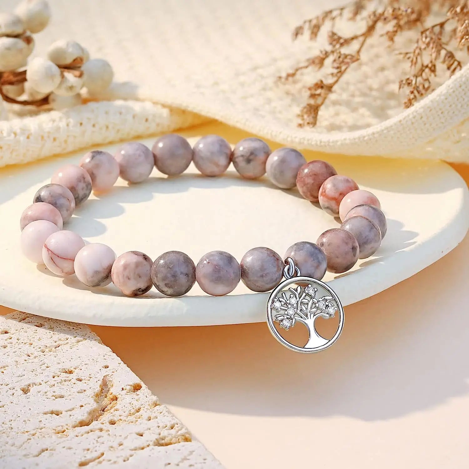 Colored Stone Bracelets: Mother's Day Gift