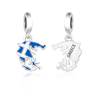 Greece Country Charm Bracelet: Pandora Travel Charms