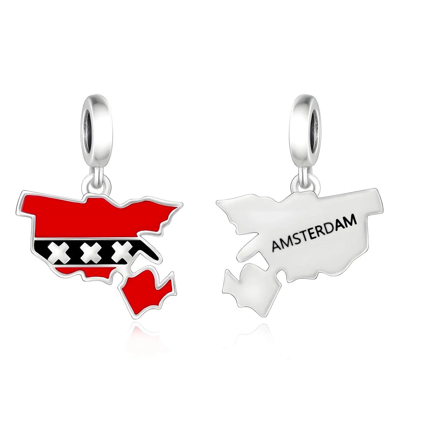 Amsterdam Country Charm Bracelet: Pandora Travel Charms