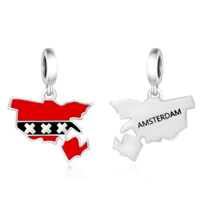 Amsterdam Country Charm Bracelet: Pandora Travel Charms