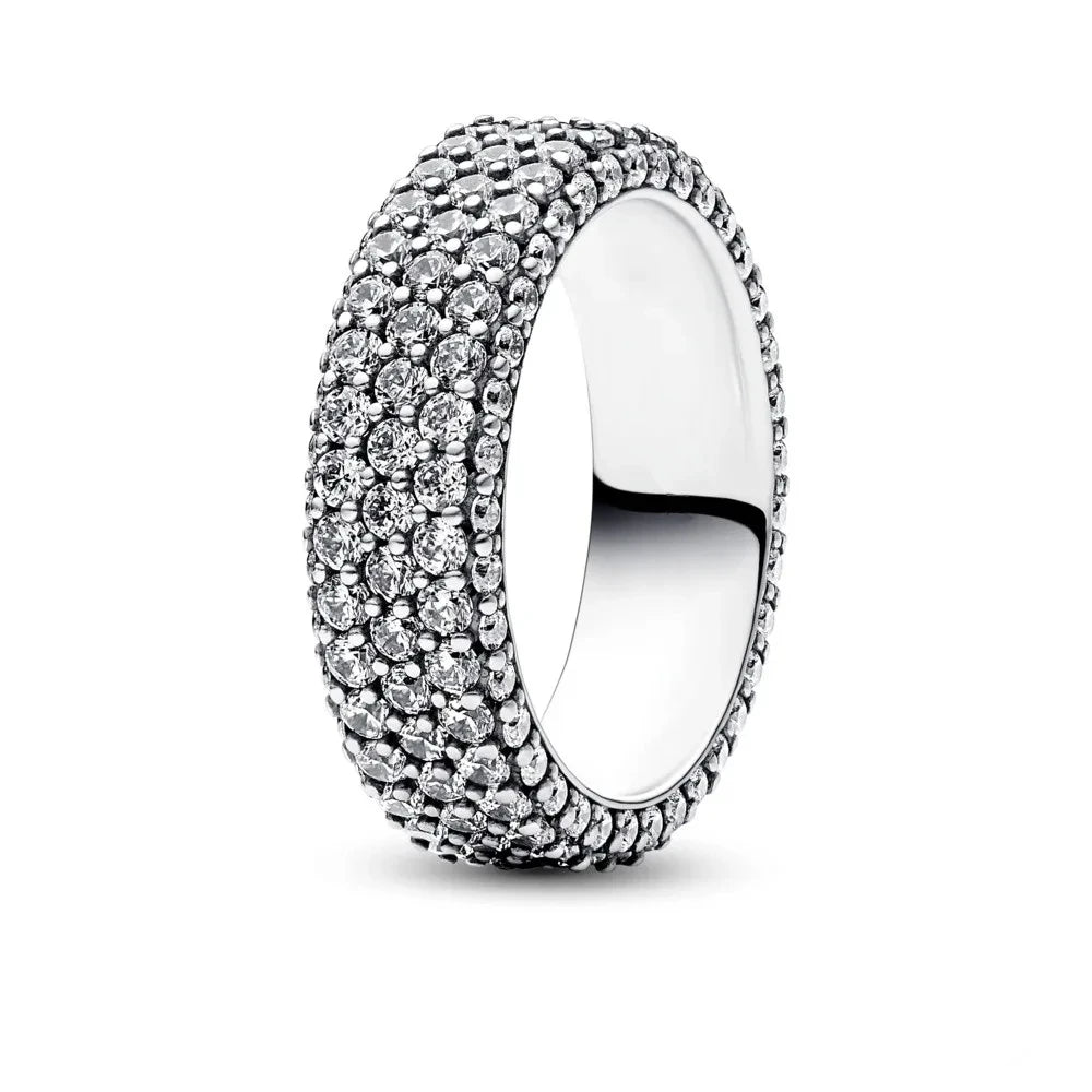 Shining Sun & Moon Ring – 925 Sterling Silver Celestial Ring for Women, Classic Everyday Jewelry Gift
