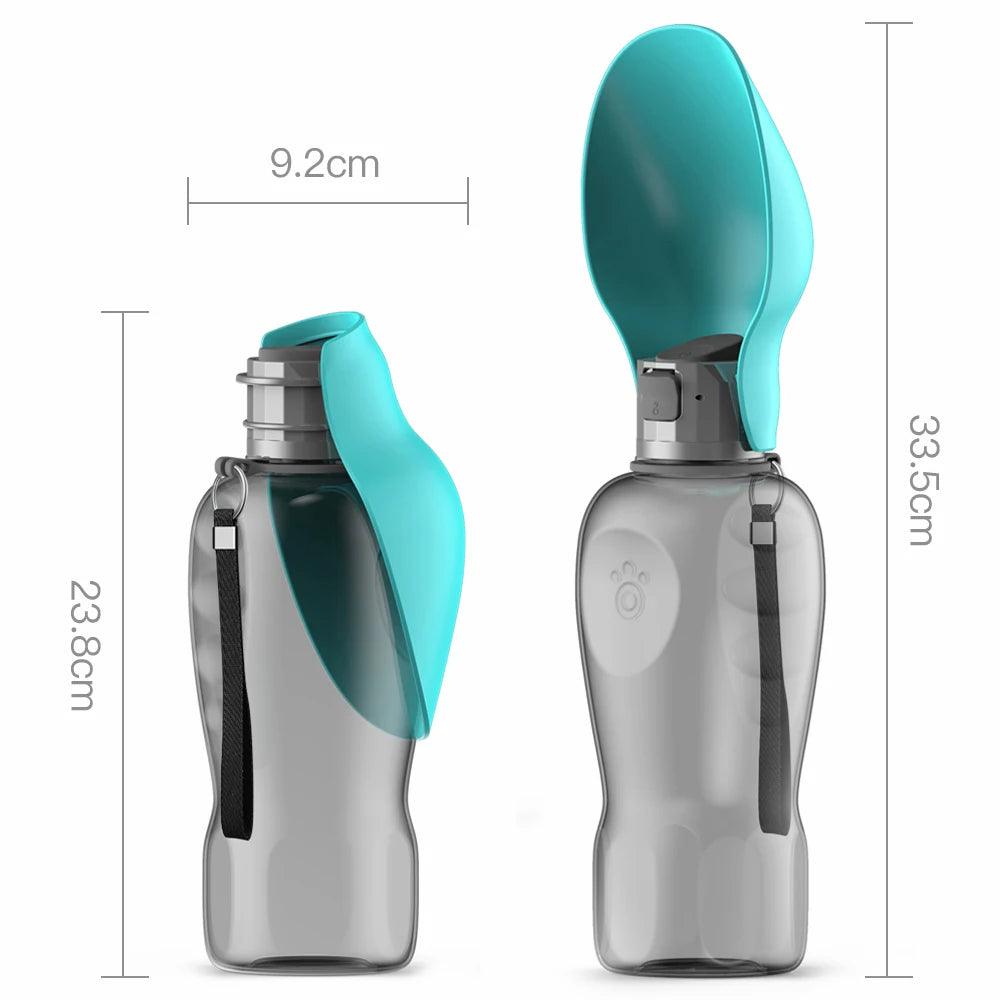 Portable Pet Water Bottle - Travel tumbler for Small to Large Dogs