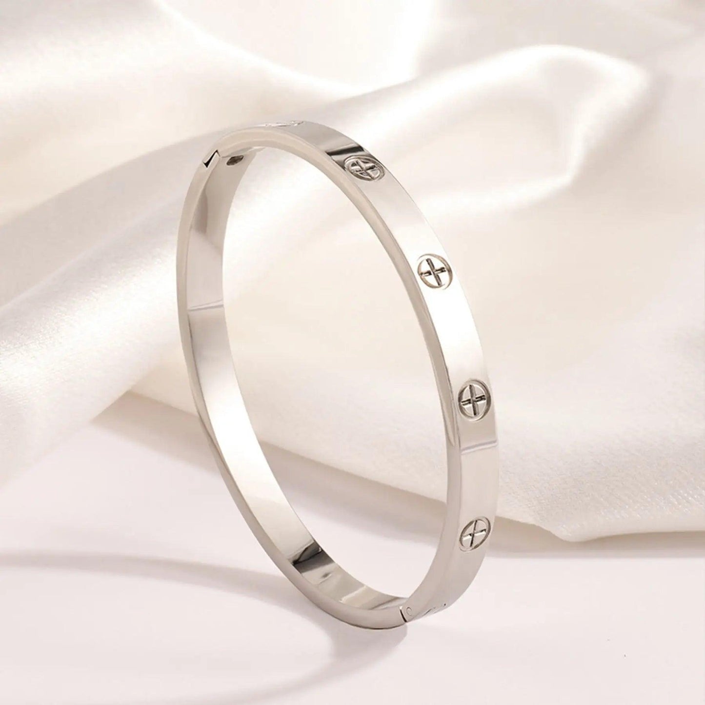 Love Screwdriver Cross Pattern Bracelet at Heart Crafted Gifts