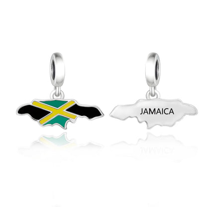 Jamaica Country Charm Bracelet: Pandora Travel Charms