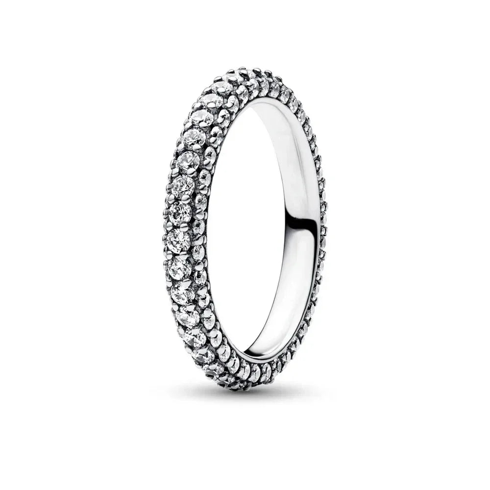 Shining Sun & Moon Ring – 925 Sterling Silver Celestial Ring for Women, Classic Everyday Jewelry Gift