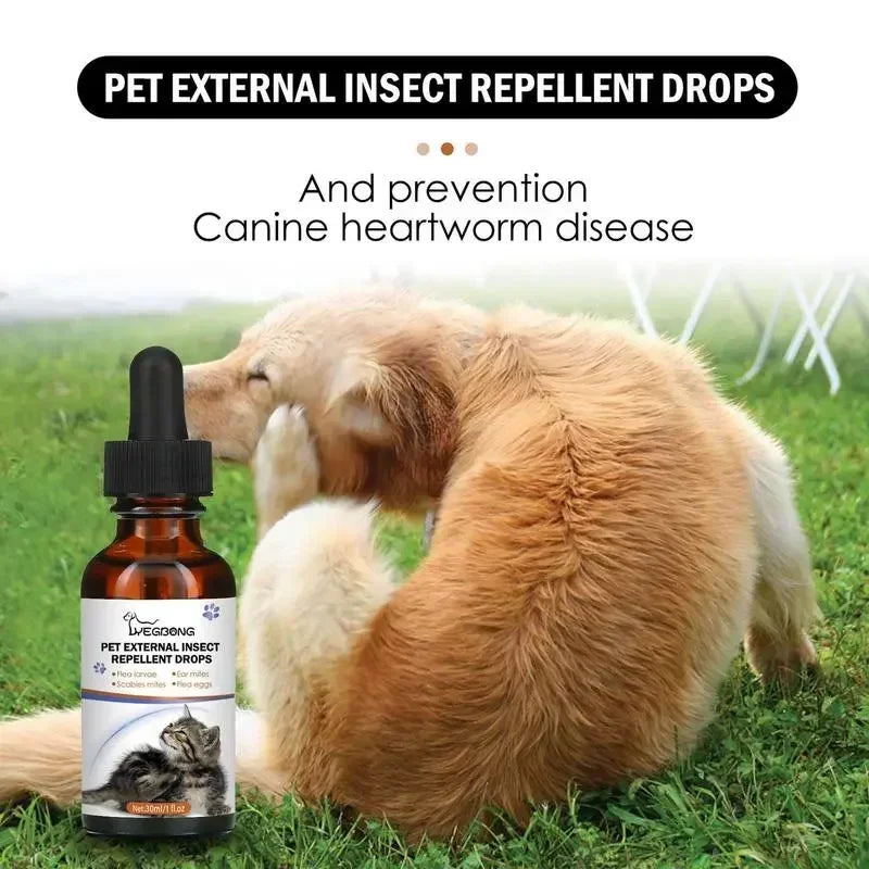 Pets Anti-Flea Drops: Insecticides Remover Spray remove fleas or lice