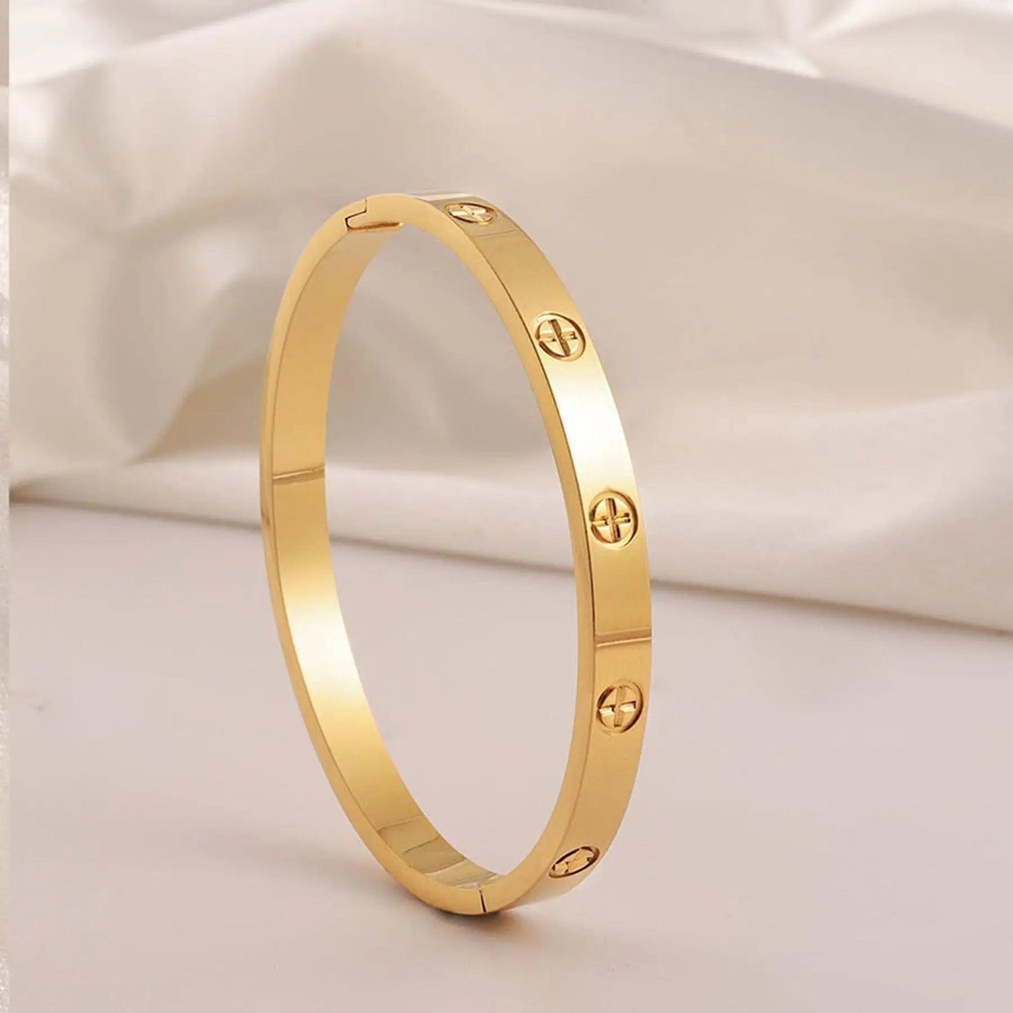Love Screwdriver Cross Pattern Bracelet at Heart Crafted Gifts