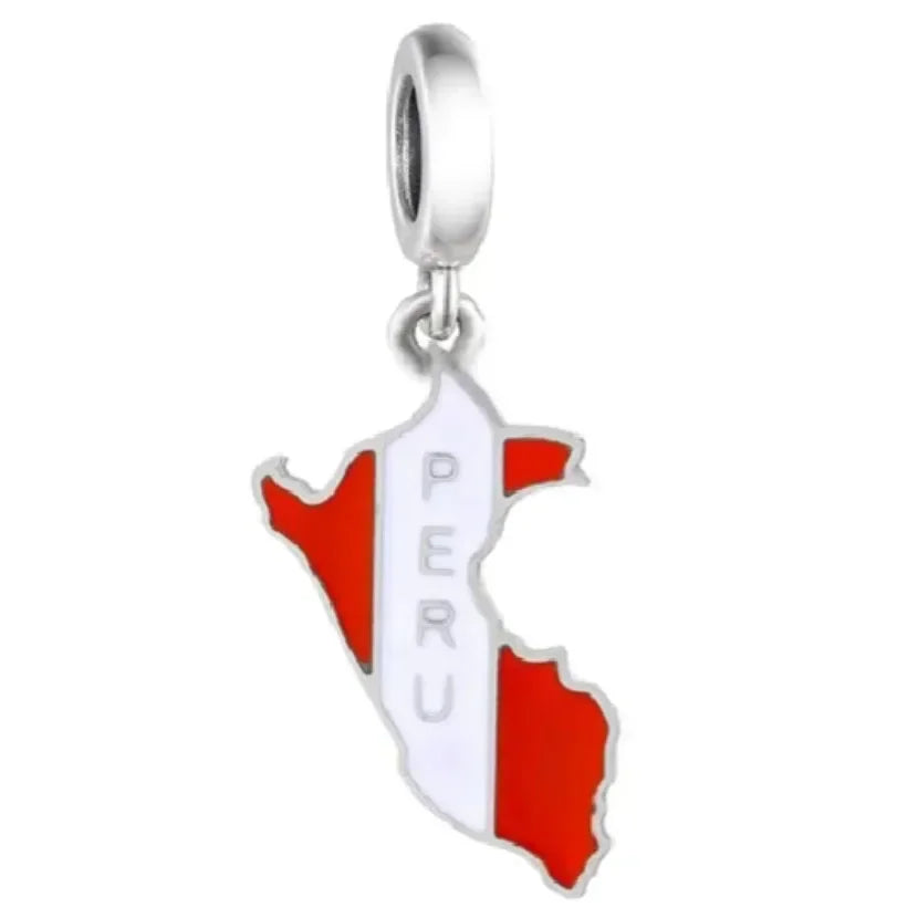 Peru Country Charm Bracelet: Pandora Travel Charms