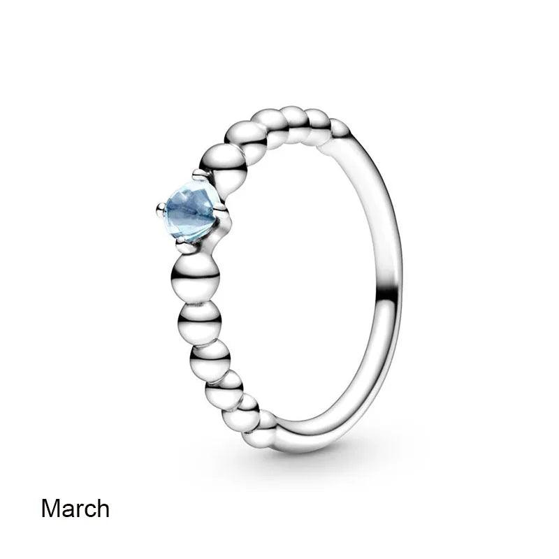 Pandora Women's Birthstone Rings online at Heart Crafted Gifts