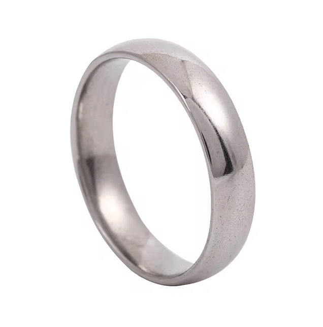 6mm Knuckle Ring in Silver