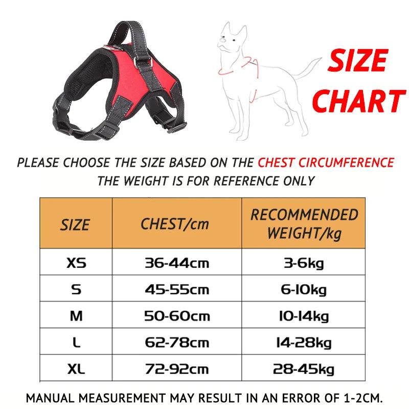 Best Saddle Dog Harness: Reflective and Adjustable Vest Strap - Heart Crafted Gifts