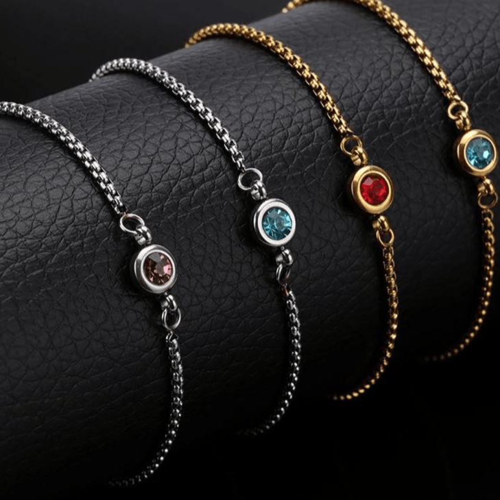 Birthstone Bracelet for women Online at Heart Crafted Gifts