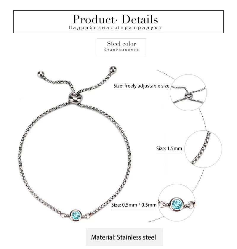 Birthstone Bracelet for women Online at Heart Crafted Gifts
