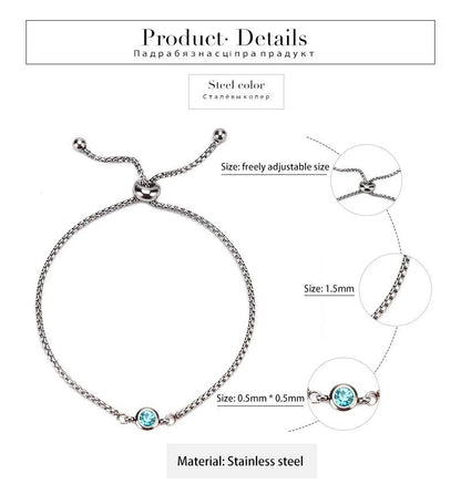 Birthstone Bracelet for women Online at Heart Crafted Gifts