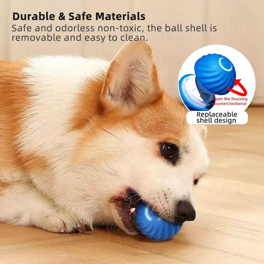Dog Toy: Smart Electronic Interactive Self-Moving Ball - Heart Crafted Gifts