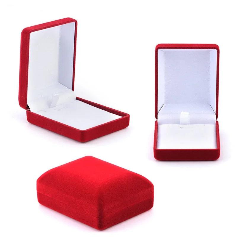 Elegant Embrace: Velvet Jewelry Gift Box - Heart Crafted Gifts
