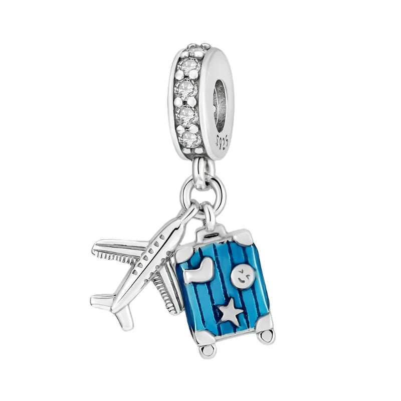 Family & Travel Charms for Pandora Bracelets & Necklaces - Heart Crafted Gifts