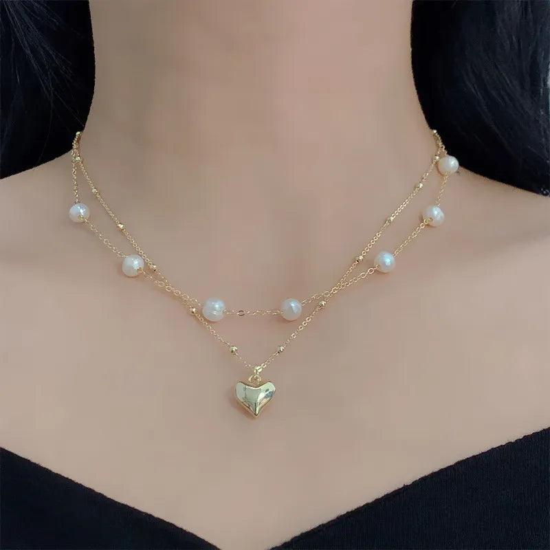 Fashion Necklace: Single and Double-layered Pendant Necklace Designs - Heart Crafted Gifts
