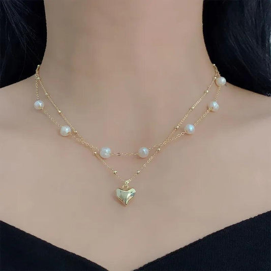 Fashion Necklace: Single and Double-layered Pendant Necklace Designs - Heart Crafted Gifts
