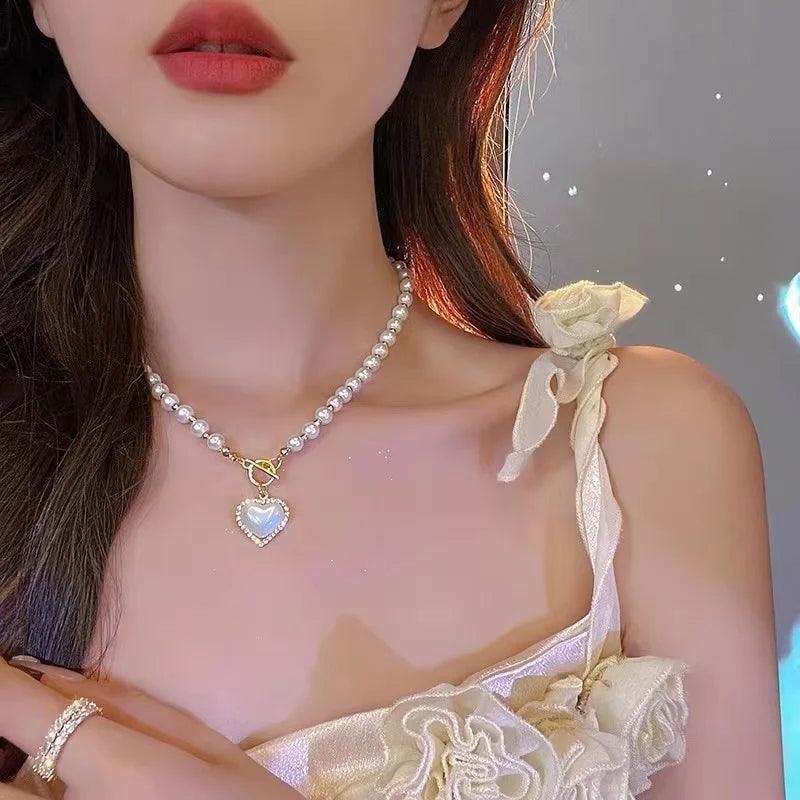 Double-layered Pendant Necklace