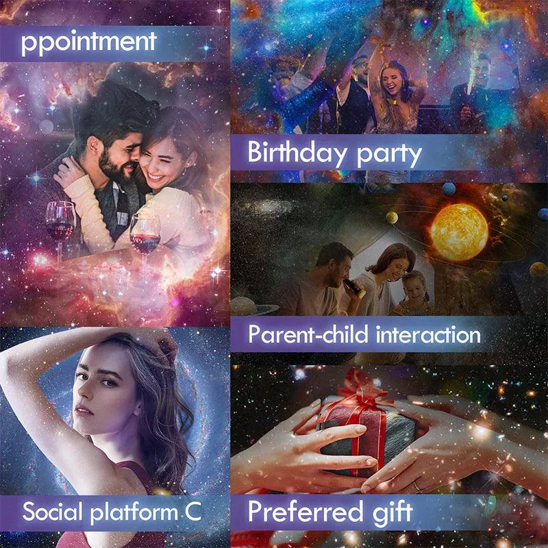 Illuminate Your Nights: Planetarium Galaxy Star Projector - Heart Crafted Gifts