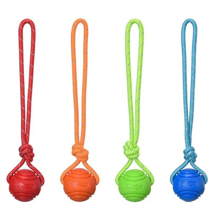 Indestructible Chew Ball for Small, Medium & Large Dogs - Heart Crafted Gifts
