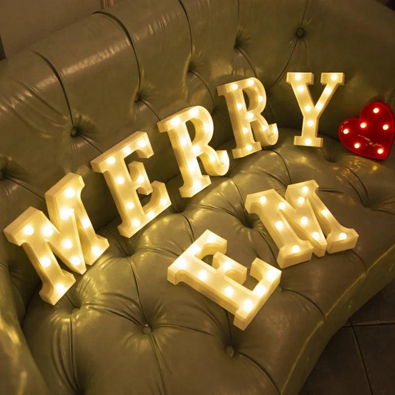 LED Number Lamp: Luminous Decor - Heart Crafted Gifts