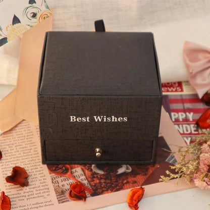 Luxury Jewelry Gift Box with roses for your jewelry gifts - Heart Crafted Gifts