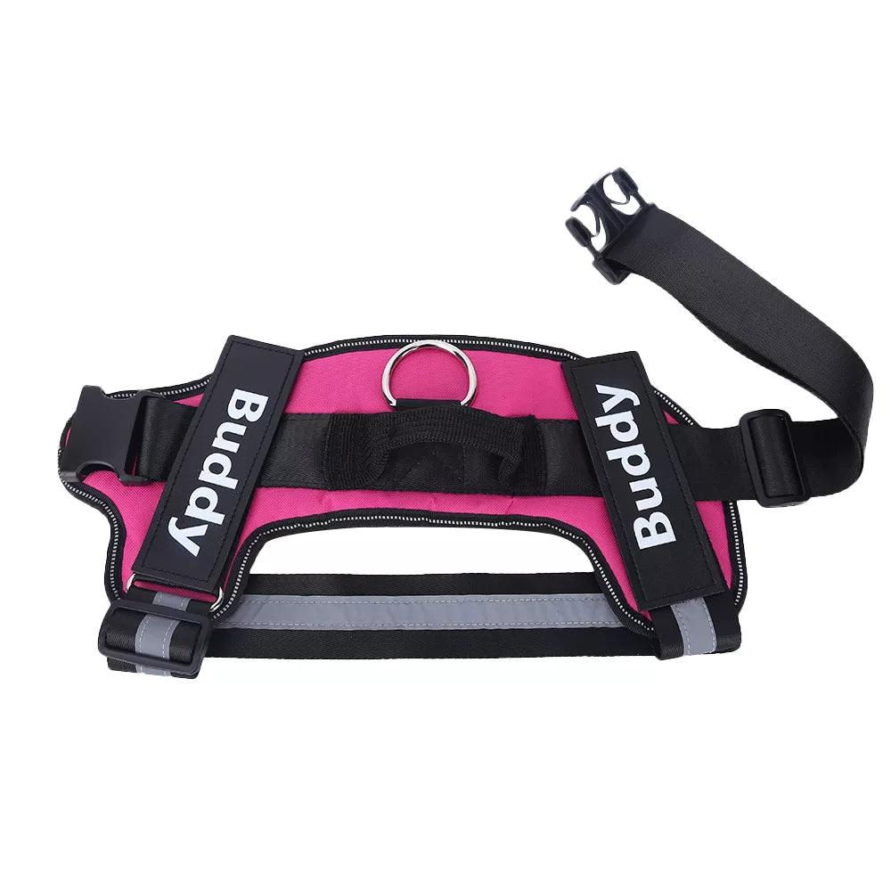 Personalized Dog Harness ID: No Pull Reflective Vest - Heart Crafted Gifts