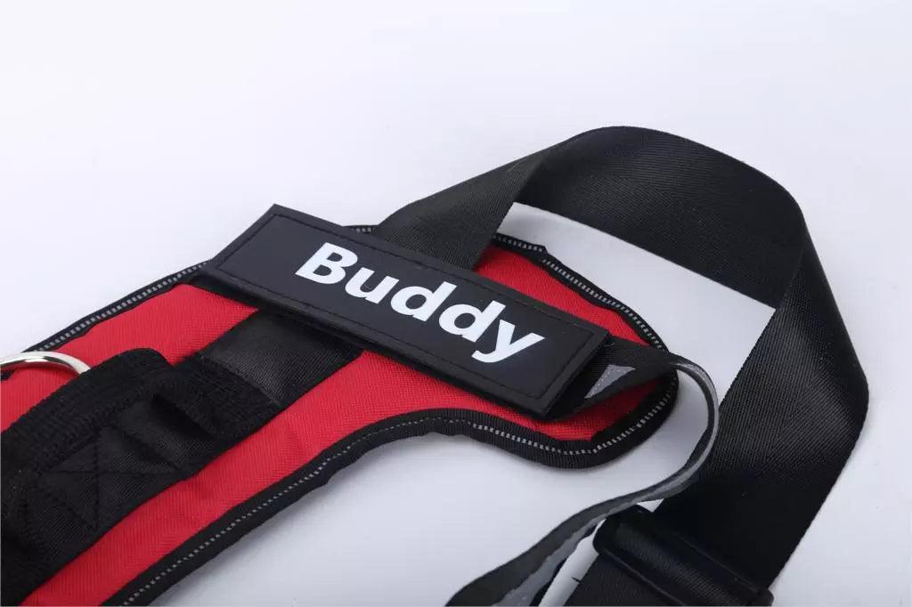 Personalized Dog Harness ID: No Pull Reflective Vest - Heart Crafted Gifts