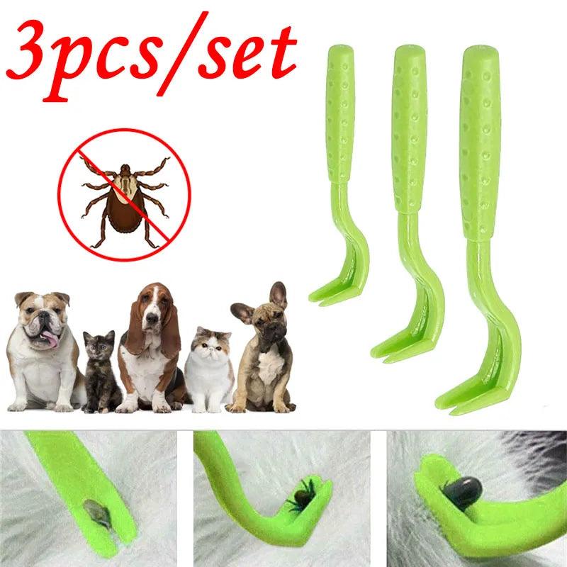 Pet Flea & Tick Removal Hook: 3-piece Value Pack - Heart Crafted Gifts