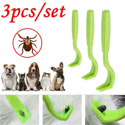 Pet Flea & Tick Removal Hook: 3-piece Value Pack - Heart Crafted Gifts