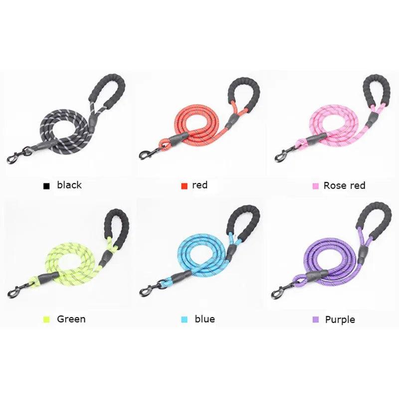 Pet Leash with Reflective & Comfortable Handle - Heart Crafted Gifts