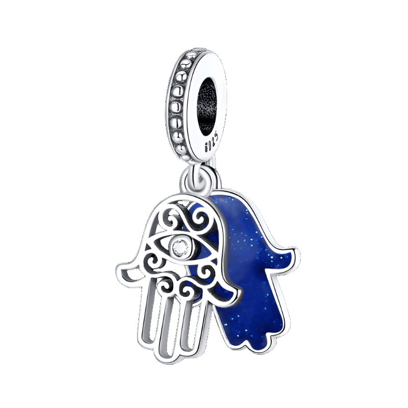 Hamsa Hand Charms for Pandora Bracelets & Necklaces at Heart Crafted Gifts