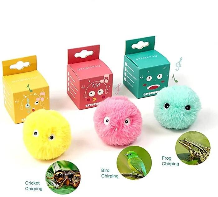 Smart Interactive Plush Ball for Cats and Dogs - Heart Crafted Gifts